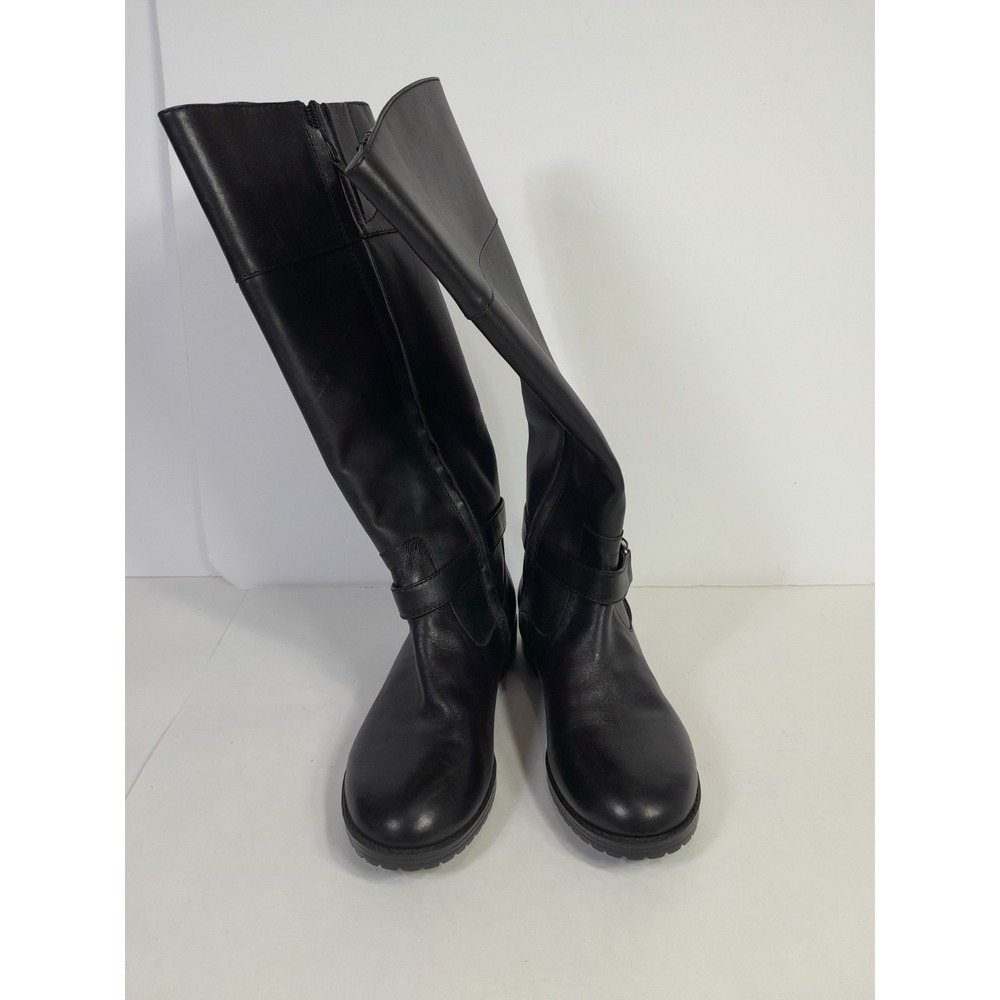 Lauren Ralph Lauren Women's Riding Boots Saniya Black  Size 6 B Side Zip - Picture 5 of 12